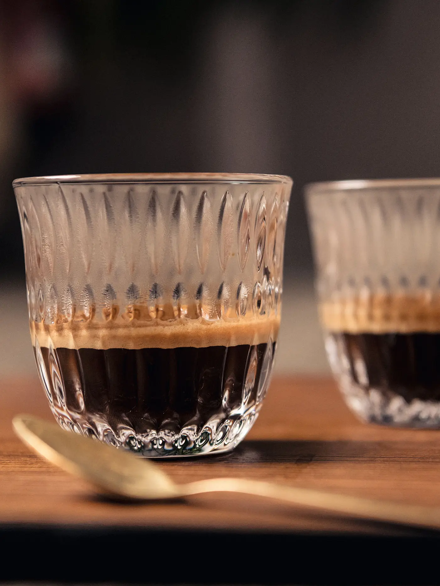 NACHTMANN | Espresso Doppio Glas 2er Set ETHNO Barista 90ml | 